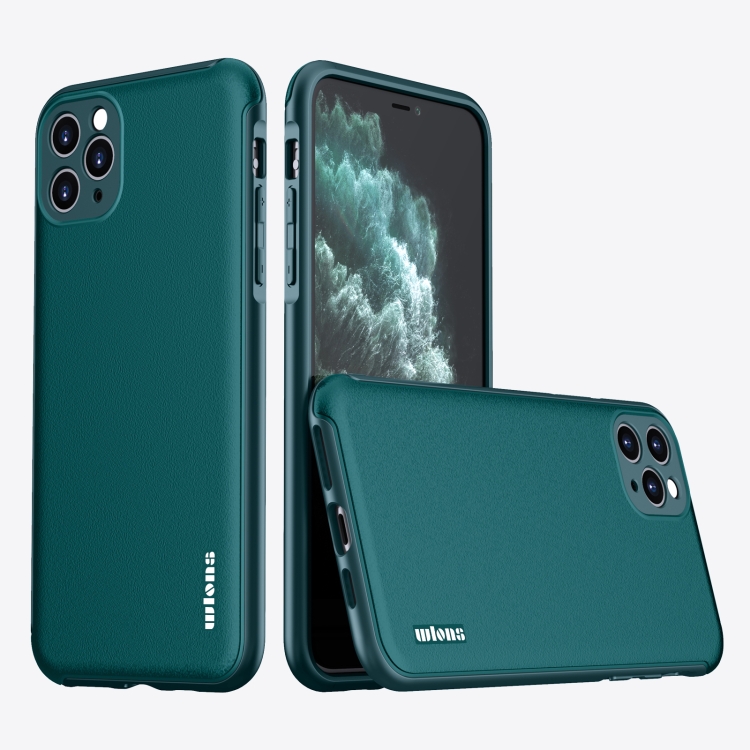 

wlons PC + TPU Shockproof Phone Case For iPhone 11 Pro Max(Green)