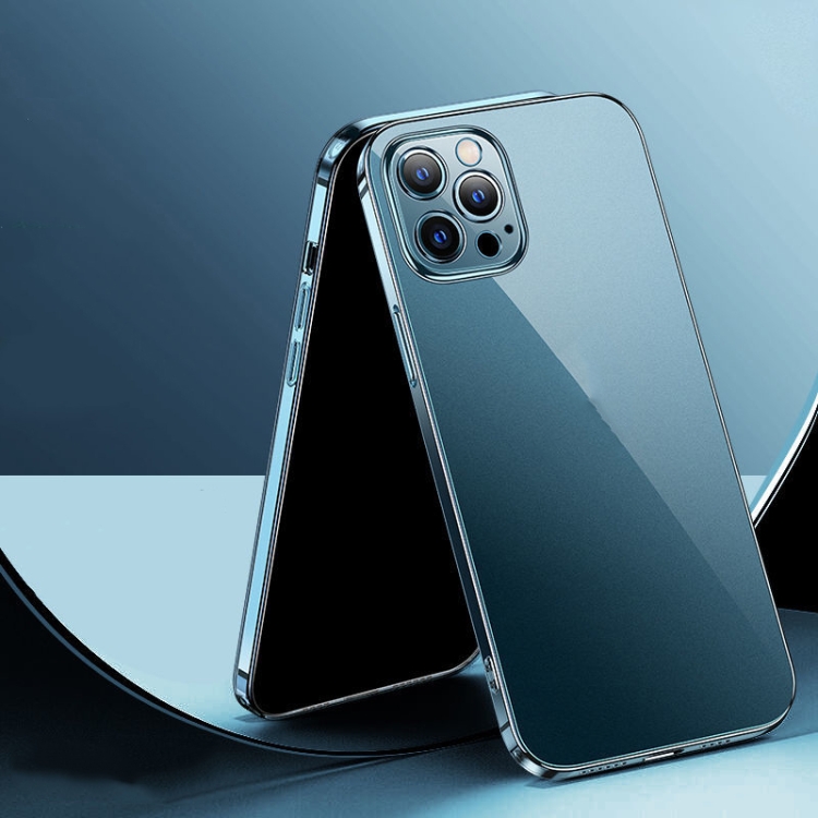 

CAFELE Ice Shadow Series Frosted Anti-fall Precision Hole PC Phone Case For iPhone 13 mini(Transparent)