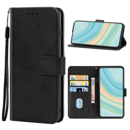 

Leather Phone Case For ZTE Axon 20 4G / 5G / A20 / A2121(Black)