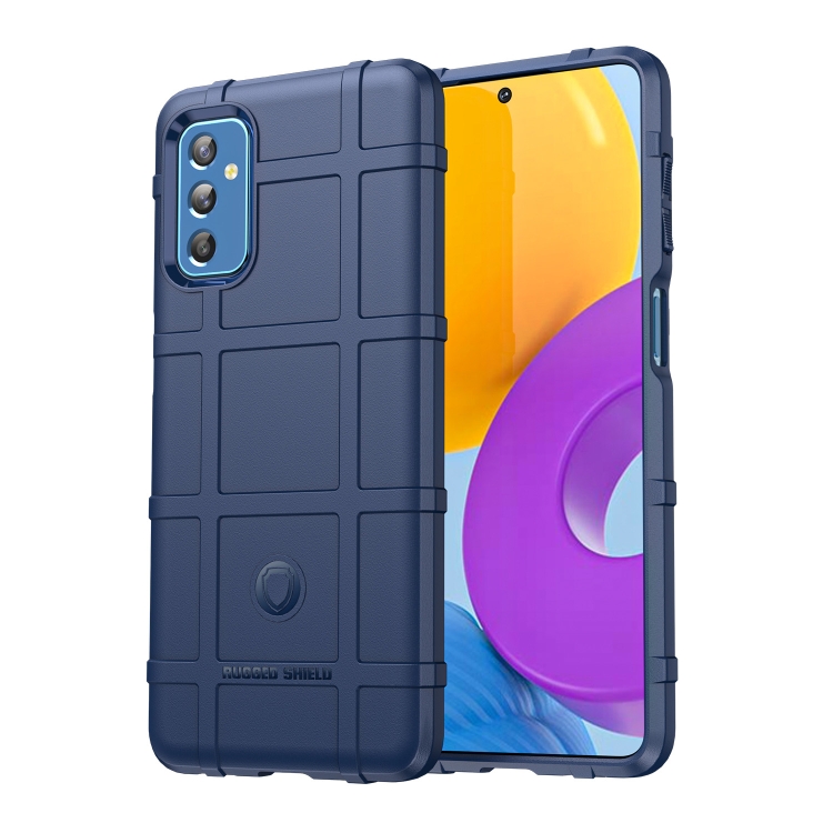 

For Samsung Galaxy M52 5G Full Coverage Shockproof TPU Phone Case(Blue)