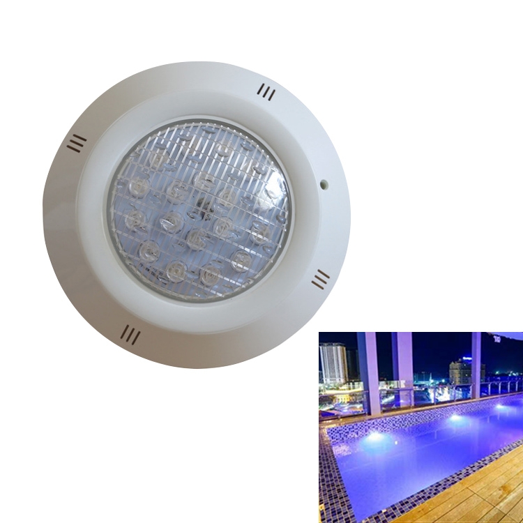 

Swimming Pool ABS Wall Lamp LED Underwater Light, Power:6W(Blue)