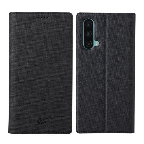 

For OnePlus Nord CE 5G ViLi DMX Series Magnetic Attraction Leather Phone Case(Black)