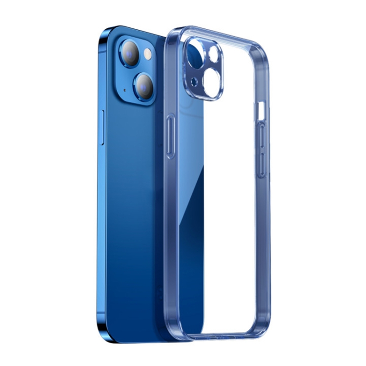 

JOYROOM JR-BP912 Star Shield TPU + Aviation Glass Phone Case For iPhone 13 Pro(Transparent Blue)