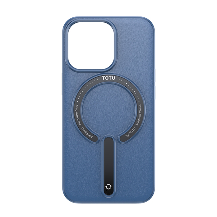 

TOTUDESIGN AA-181 Star Series Magnetic Bracket TPU + PC Phone Case For iPhone 13 Pro(Blue)