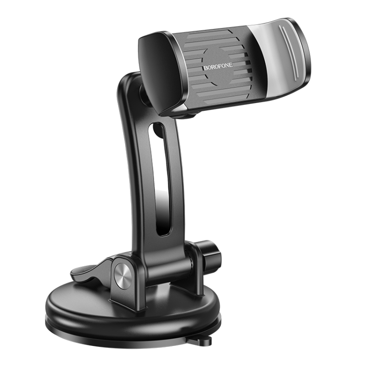 

Borofone BH62 Bora Car Suction Cup Mobile Phone Bracket(Black Grey)