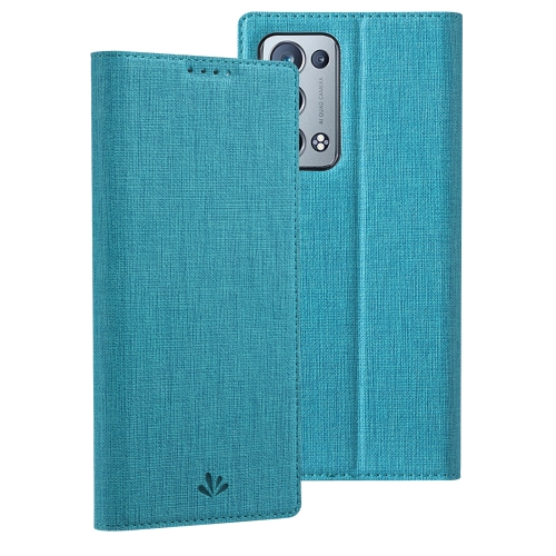 

For OPPO Reno6 Pro+ 5G ViLi DMX Series Shockproof Magnetic Attraction Horizontal Flip Leather Phone Case(Blue)