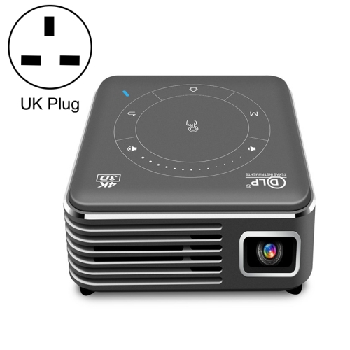 

P11 854x480 DLP Smart Projector With Infrared Remote Control, Android 9.0, 4GB+32GB, UK Plug