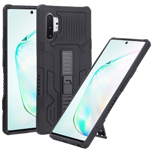 

For Samsung Galaxy Note10+ All Inclusive Double-color TPU + PC Phone Case(Black)