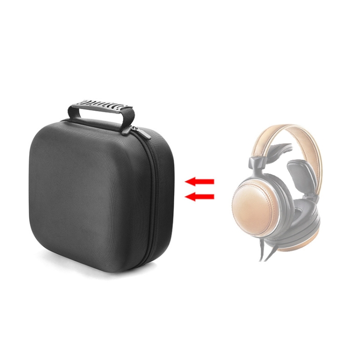 

For Audio-technica ATH-L5000 R70X Bluetooth Headset Protective Storage Bag(Black)