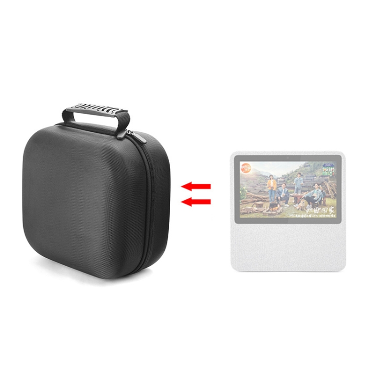 

For Xiaodu 1C NV6101 Smart Speaker Handbag Protective Storage Box(Black)