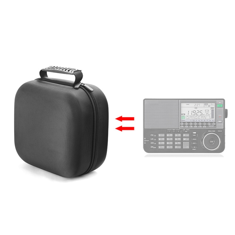 

For SANGEAN ATS-909X Shortwave Radio Protective Storage Bag(Black)