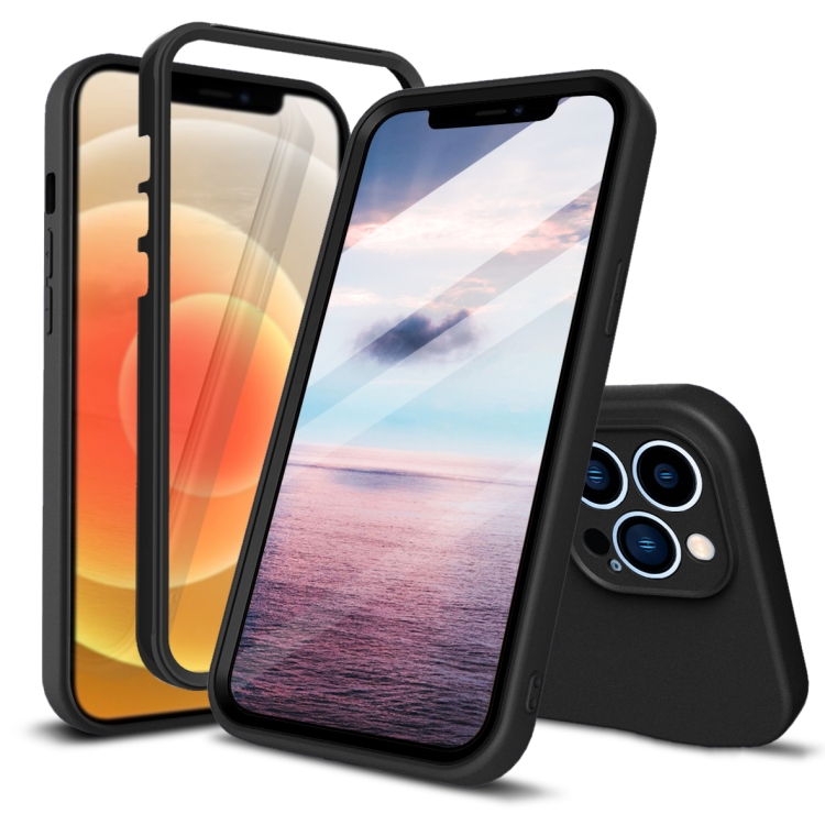 

PC + TPU All-inclusive Phone Case For iPhone 12 mini(Black)