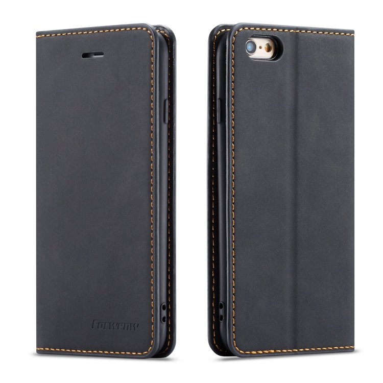 

For iPhone 6s / 6 Forwenw Dream Series Oil Edge Strong Magnetism Horizontal Flip Leather Case with Holder & Card Slots & Wallet & Photo Frame(Black)