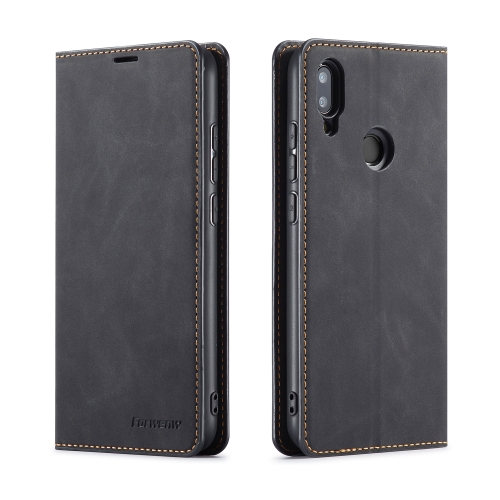 

For Xiaomi Redmi Note 7 Pro Forwenw Dream Series Oil Edge Strong Magnetism Horizontal Flip Leather Case with Holder & Card Slots & Wallet & Photo Frame(Black)