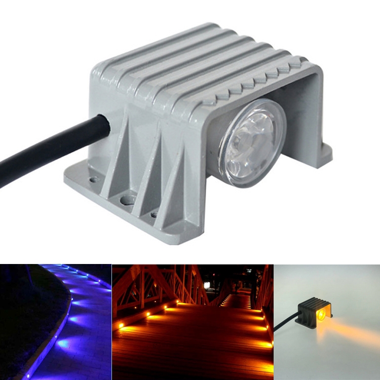 

1W Outdoor Corridor Waterproof Corner Stair Light LED Trail Light(Red)