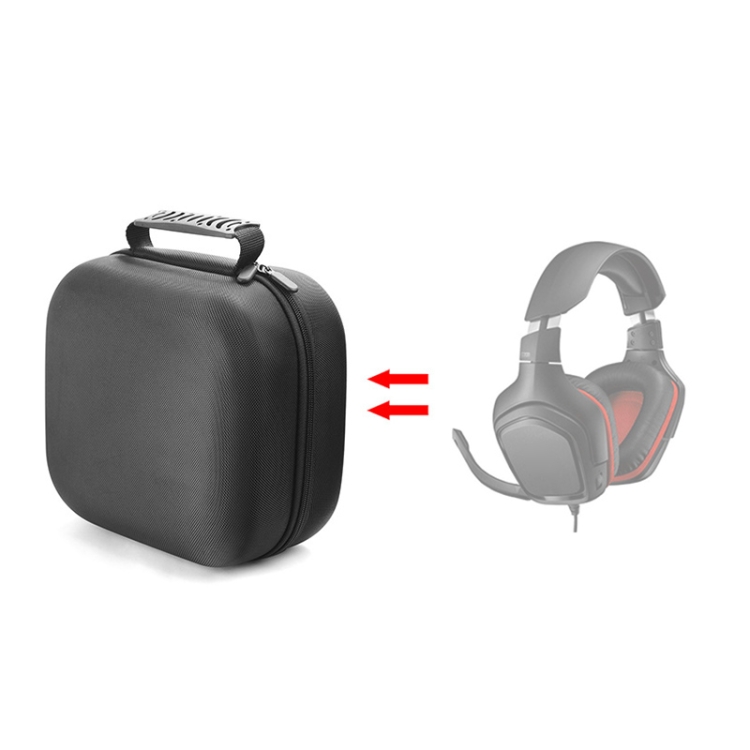 

For Logitech G331 / G431 Bluetooth Headset Protective Storage Bag(Black)