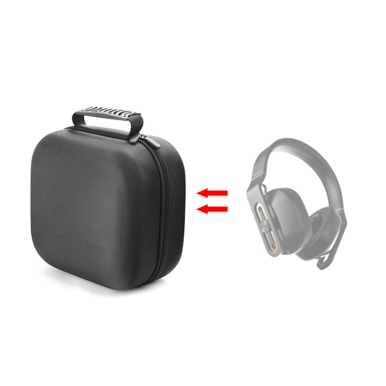 

For 1MORE Spearhead VRX / H1006 / MK801 Bluetooth Headset Protective Storage Bag(Black)