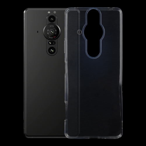 

For Sony Xperia Pro-I 0.75mm Ultra-thin Transparent TPU Soft Phone Case