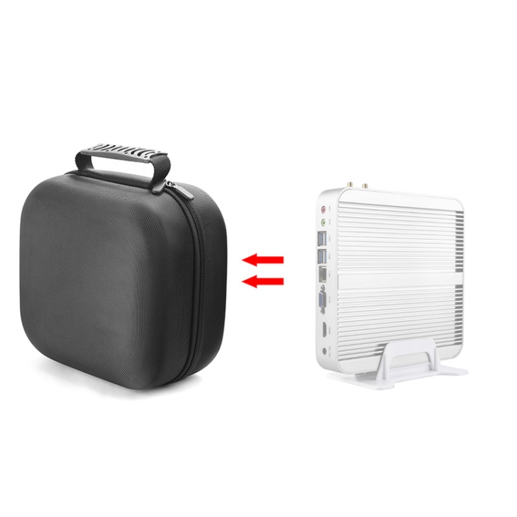 

For Zhanmei Mini PC Protective Storage Bag (Black)