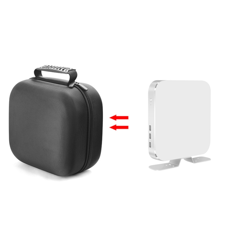 

For Nuoke K28 Mini PC Protective Storage Bag (Black)