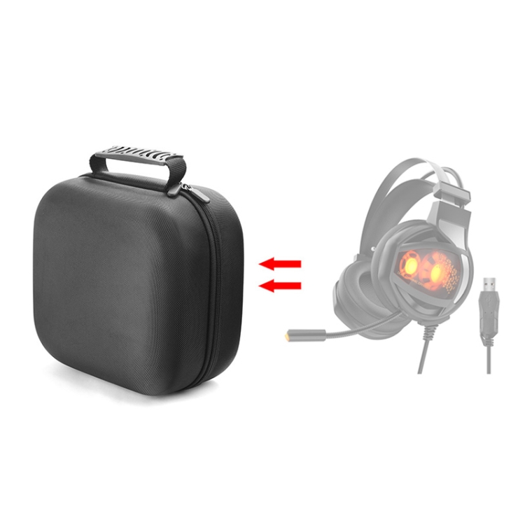

For Chenglang Headset Protective Storage Bag(Black)