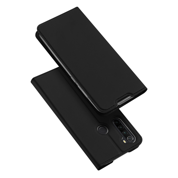 

For Xiaomi Redmi Note 8 DUX DUCIS Skin Pro Series Horizontal Flip PU + TPU Leather Case, with Holder & Card Slots(Black)