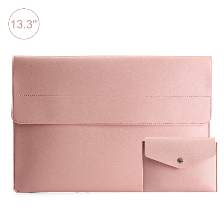 

13.3 inch POFOKO Lightweight Waterproof Laptop Protective Bag(Pink)