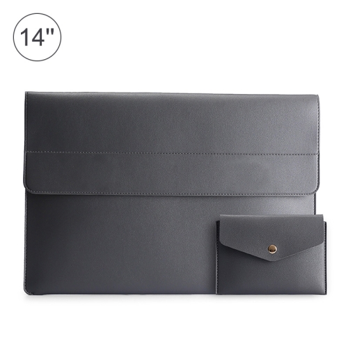 

14 inch POFOKO Lightweight Waterproof Laptop Protective Bag(Dark Gray)