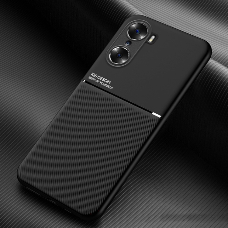 

For Honor 60 Classic Tilt Magnetic PC + TPU Phone Case(Black)