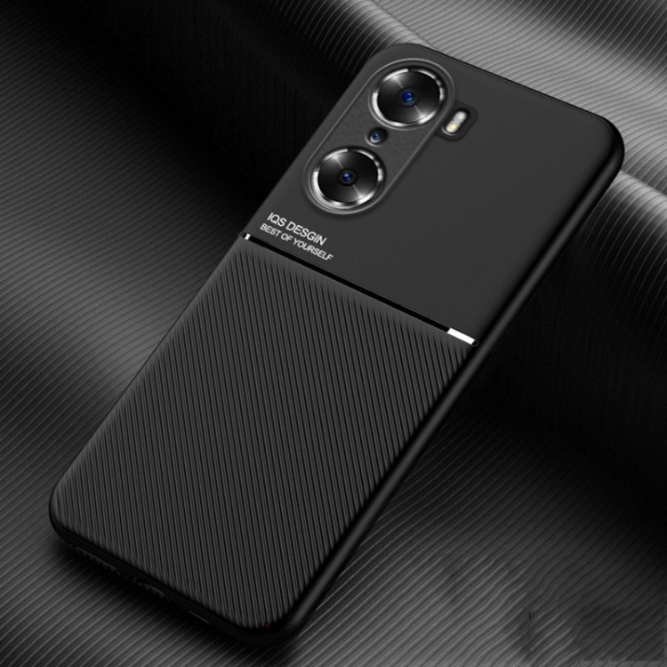 

For Honor 60 Pro Classic Tilt Magnetic PC + TPU Phone Case(Black)
