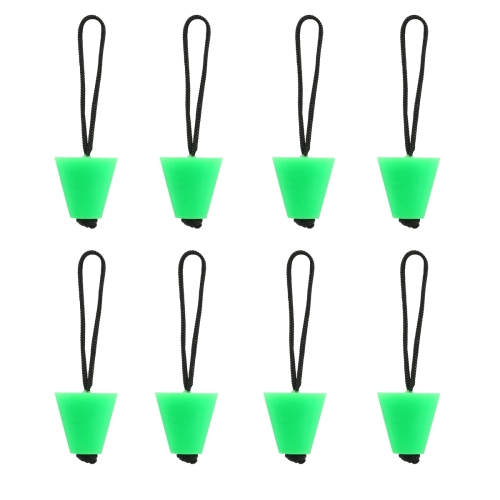 

A6702 8 in 1 Green Kayak Silicone Drain Hole Plug