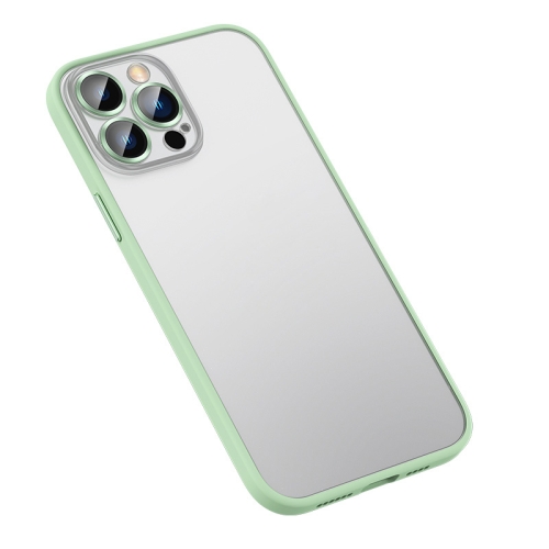 

Matte PC + TPU Phone Case For iPhone 13 Pro Max(Green)