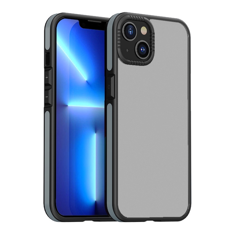 

TPE + TPU Shockproof Phone Case For iPhone 13(Black)