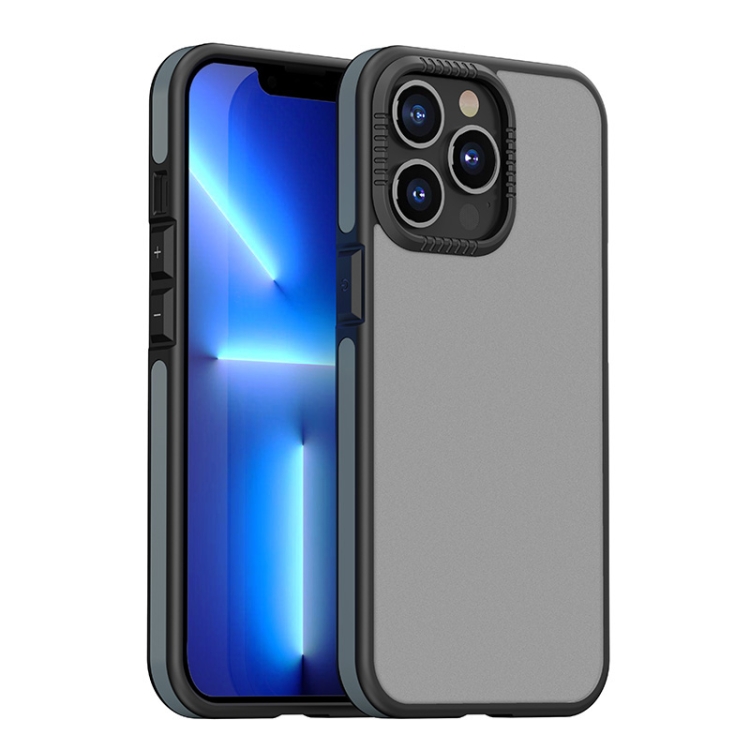 

TPE + TPU Shockproof Phone Case For iPhone 13 Pro(Black)