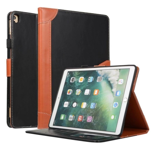 

For iPad Mini 1 / 2 / 3 / 4 / 5 Business Book Style Horizontal Flip Leather Case with Holder & Card Slots & Wallet(Black)