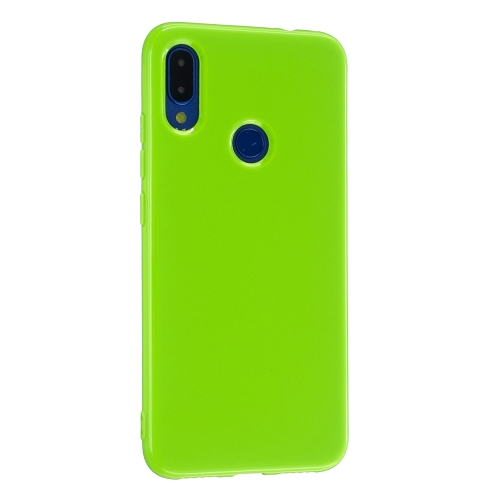 

For Xiaomi Redmi Note 7 2.0mm Thick TPU Candy Color Protective Case(Green)