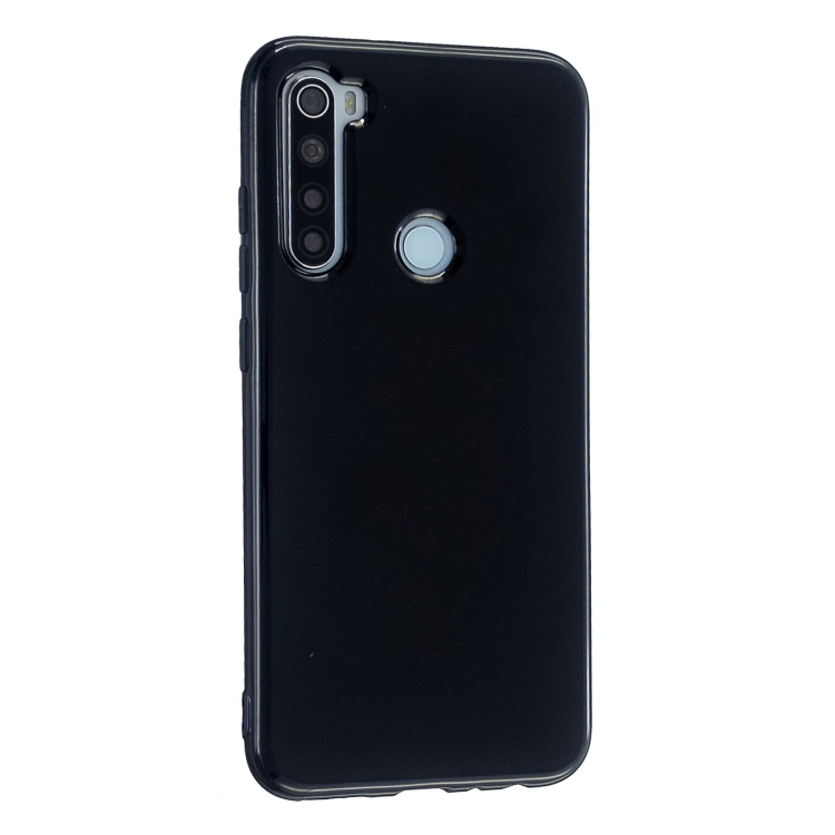 

For Xiaomi Redmi Note 8 2.0mm Thick TPU Candy Color Protective Case(Black)