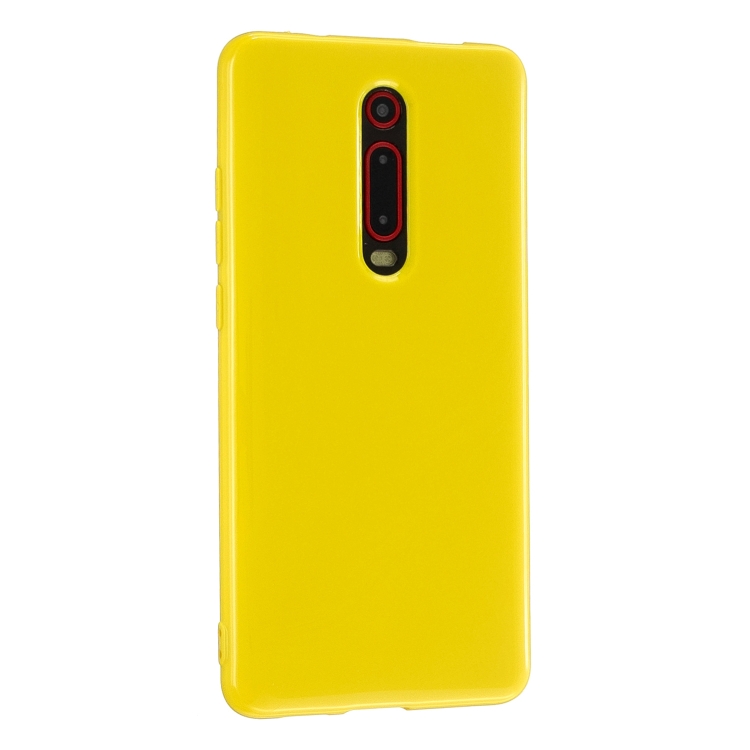 

For Xiaomi Redmi K20 / K20 Pro / 9T 2.0mm Thick TPU Candy Color Protective Case(Yellow)