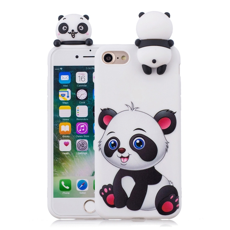 

For iPhone 7 / 8 Shockproof Cartoon TPU Protective Case(Panda)