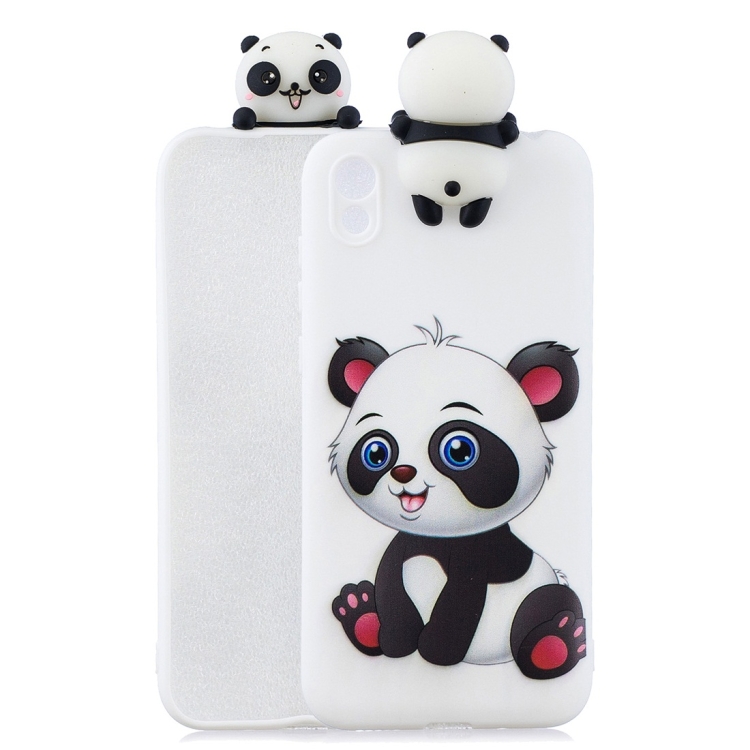 

For Huawei Enjoy 8s Shockproof Cartoon TPU Protective Case(Panda)