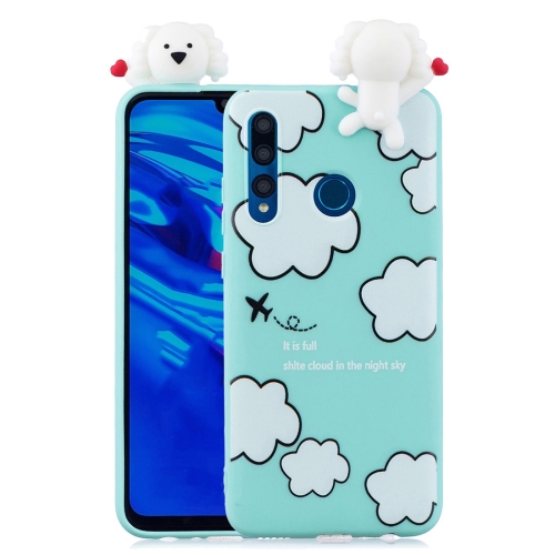 

For Huawei Enjoy 9s Shockproof Cartoon TPU Protective Case(Clouds)