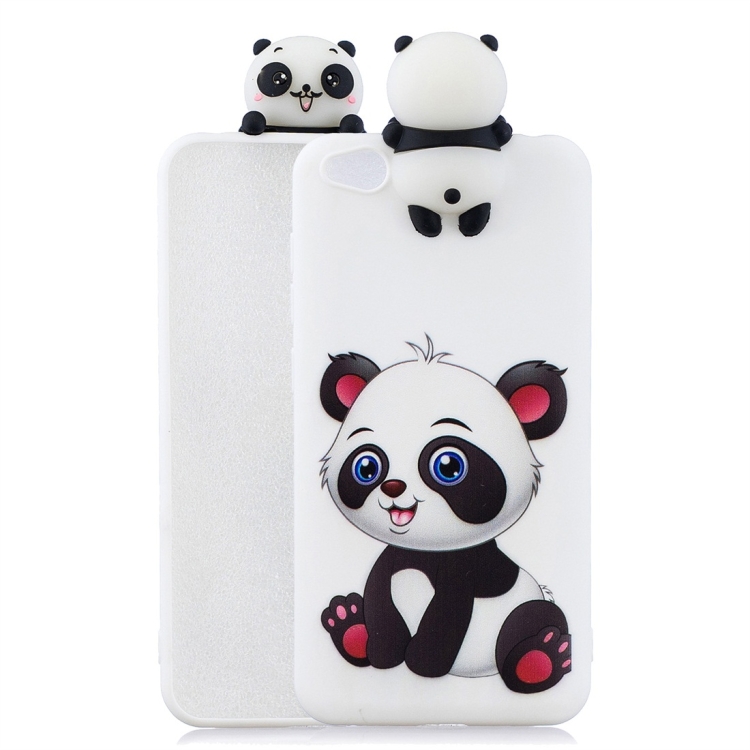 

For Xiaomi Redmi Go Shockproof Cartoon TPU Protective Case(Panda)