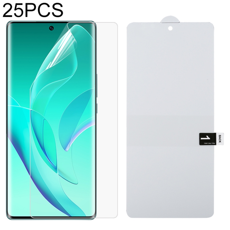 

25 PCS Full Screen Protector Explosion-proof Hydrogel Film For Honor 60