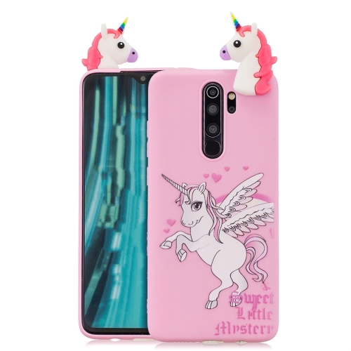

For Xiaomi Redmi Note 8 Pro Shockproof Cartoon TPU Protective Case(Unicorn)