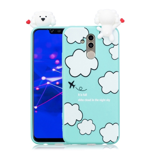 

For Huawei Mate 20 Lite Shockproof Cartoon TPU Protective Case(Clouds)