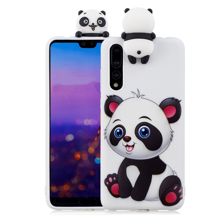 

For Huawei P20 Pro Shockproof Cartoon TPU Protective Case(Panda)