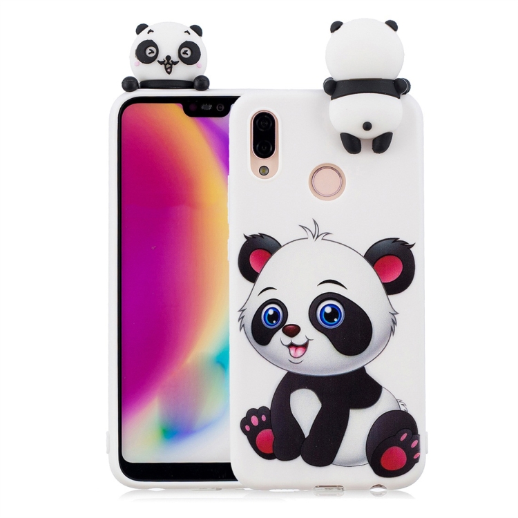 

For Huawei P20 Lite Shockproof Cartoon TPU Protective Case(Panda)