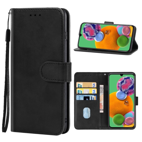 

Leather Phone Case For Samsung Galaxy A90 5G(Black)