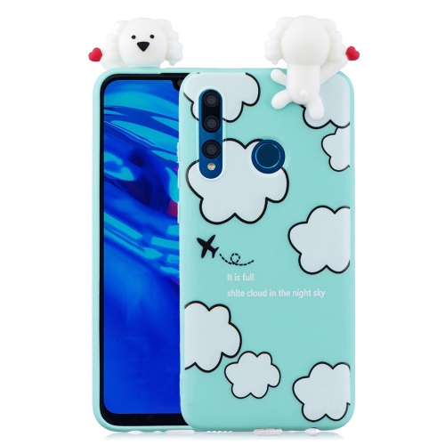 

For Huawei P30 Lite Shockproof Cartoon TPU Protective Case(Clouds)