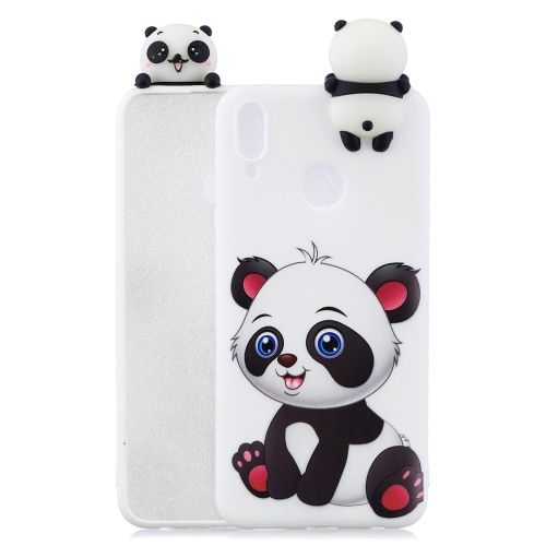 

For Huawei Y9 (2019) Shockproof Cartoon TPU Protective Case(Panda)